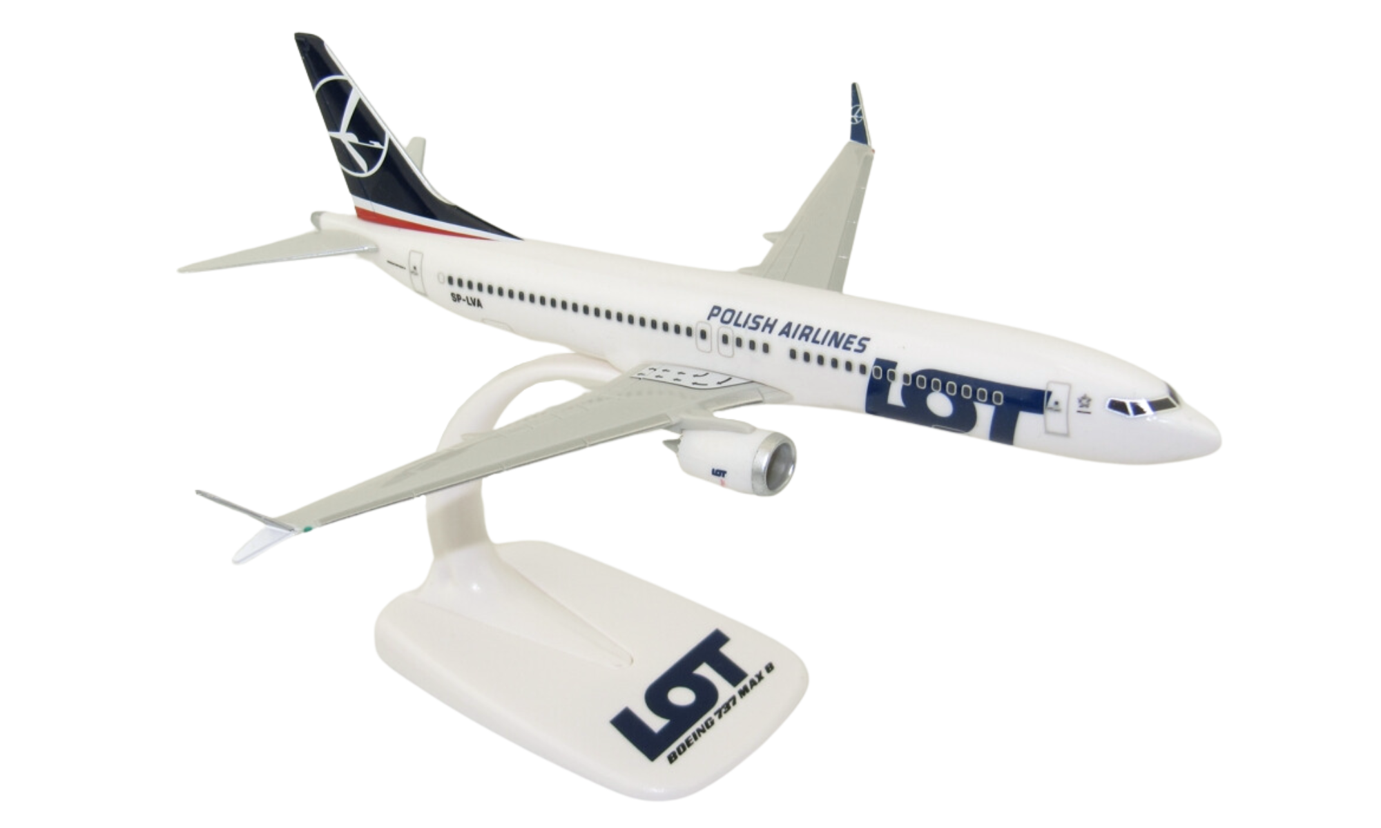 LOT Polish Airlines Boeing B737 MAX 8 SP-LVA Model